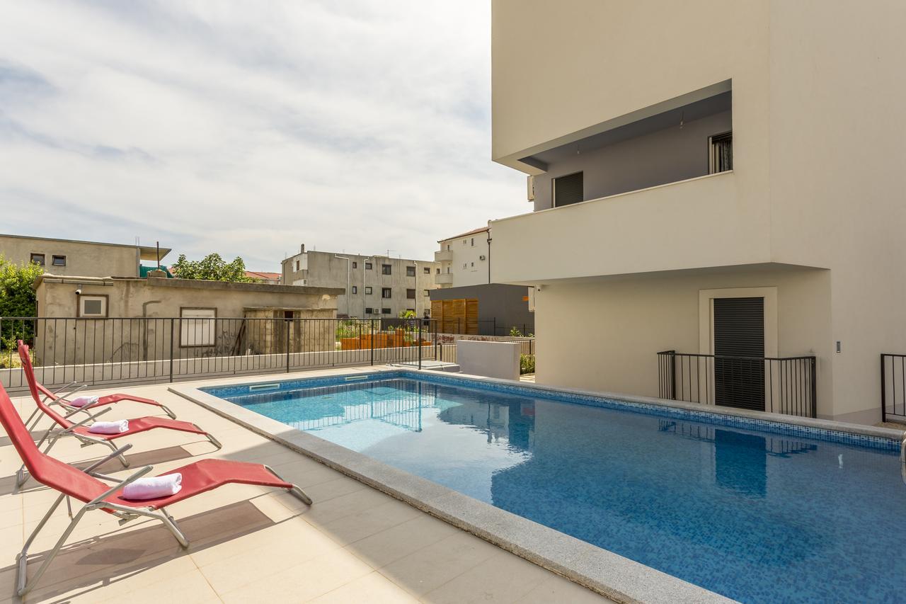 Luxury 3 Bed Apartment, Large Terrace, Pool, Close To Beach And Split! Podstrana Exteriér fotografie